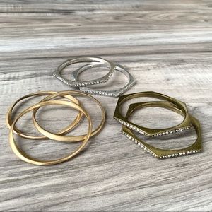 Chloe + Isabel bangle bracelet lot